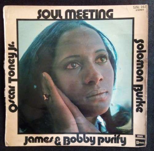 Oscar Tony Jr. , Solomon Burke - Soul Meeting LP Vinyl Record