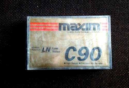 MAXIM - C 90 Blank Cassette Tape
