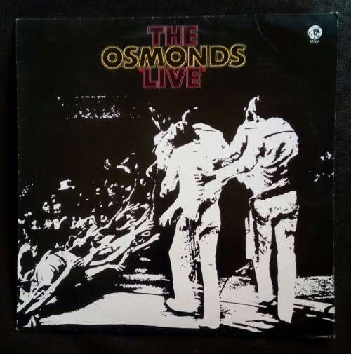 The Osmonds - Live LP Vinyl Record - UK Pressing