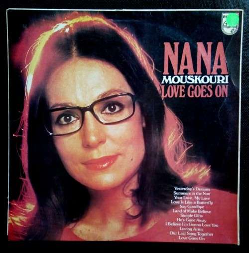 Nana Mouskouri - Love Goes on LP Vinyl Record