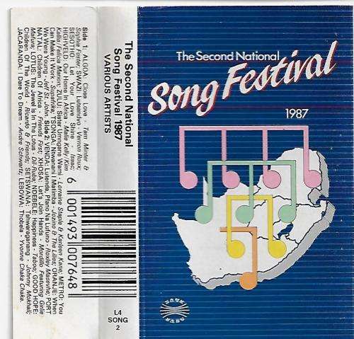 The Second National Song Festival 1987 Cassette Tape
