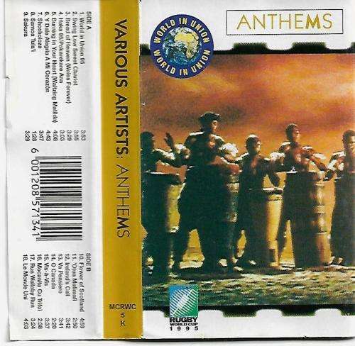 Anthems - World in Union (1995 RWC) Cassette Tape