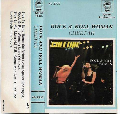 Cheetah - Rock & Roll Women Cassette Tape