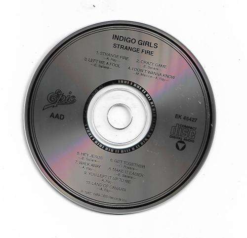 Indigo Girls  Strange Fire (CD) - USA Edition