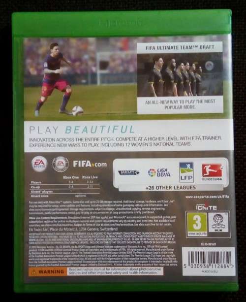 FIFA 16 Xbox One Game