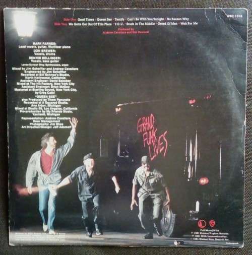 Grand Funk - Lives LP Vinyl Record