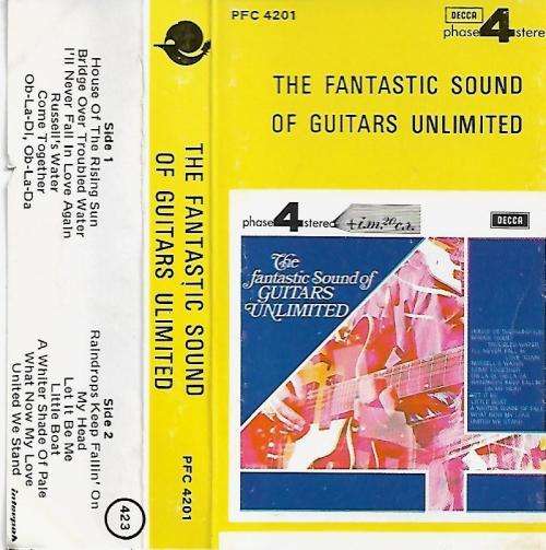 The Fantastic Sound of Guitars Unlimited Cassette Tape