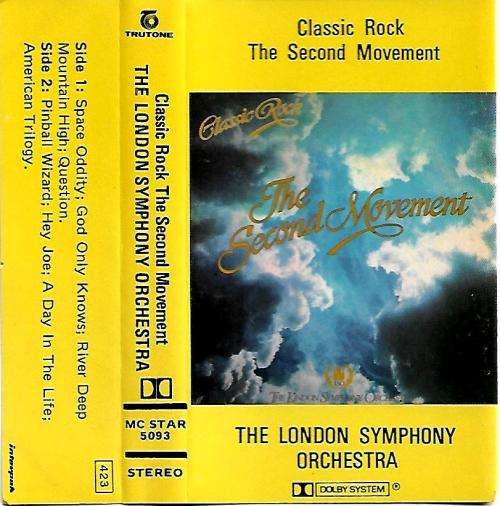 Classic Rock - The Second Movement Cassette Tape