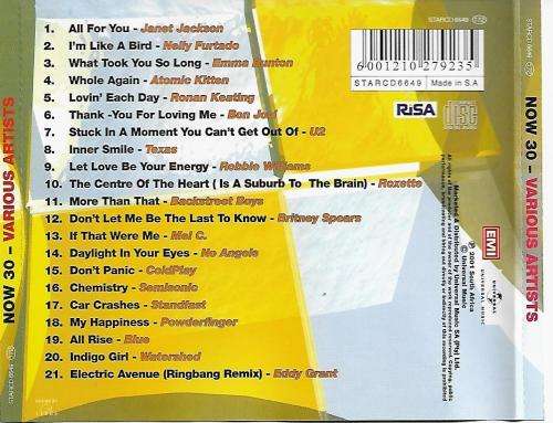 Now That`s What I Call Music 30 ( CD )