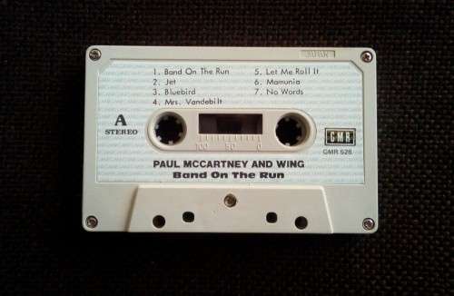 Paul McCartney and The Wings - Band on The Run Cassette Tape - Singapore Edition