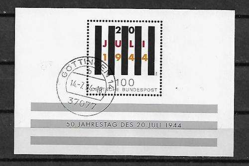 Germany - 1994 50 Jahrestag Des 20 Juli 1944 Block 29 CTO