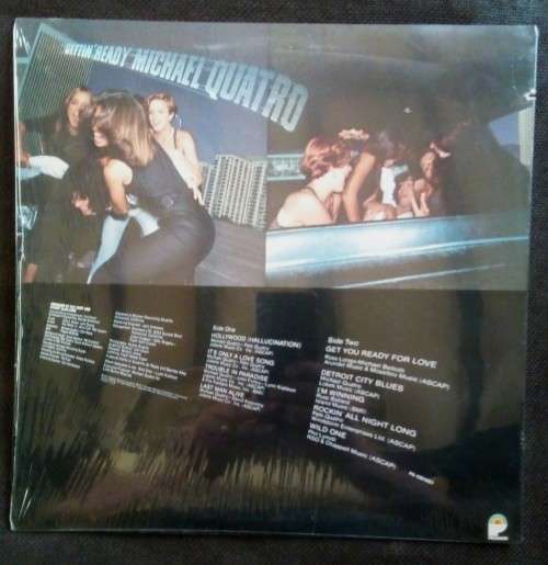 Michael Quatro - Gettin` Read LP Vinyl Record - USA Pressing