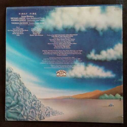 First Fire - First Fire LP Vinyl Record - USA Pressing