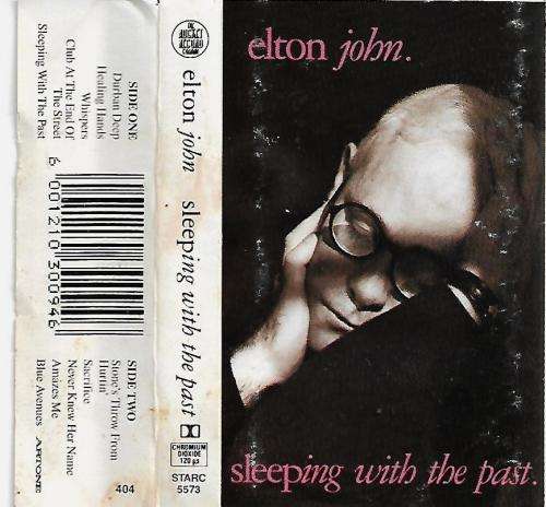 Elton John - Sleeping With The Past Cassette Tape