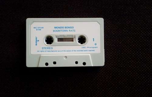 Mondo Bongo - Boomtown Rats Cassette Tape