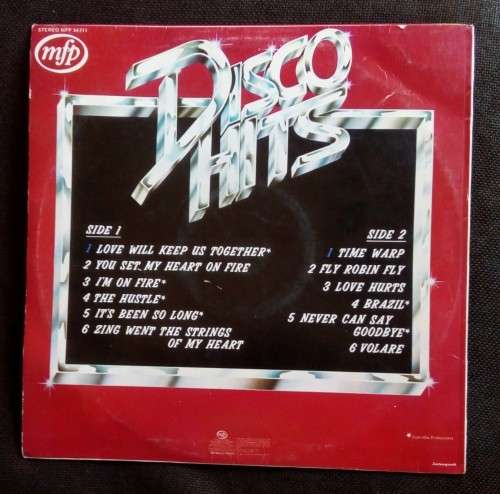 Disco Hits Vol.11 LP Vinyl Record