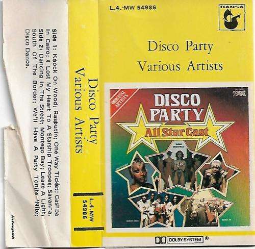 Disco Party - All Star Cast Cassette Tape