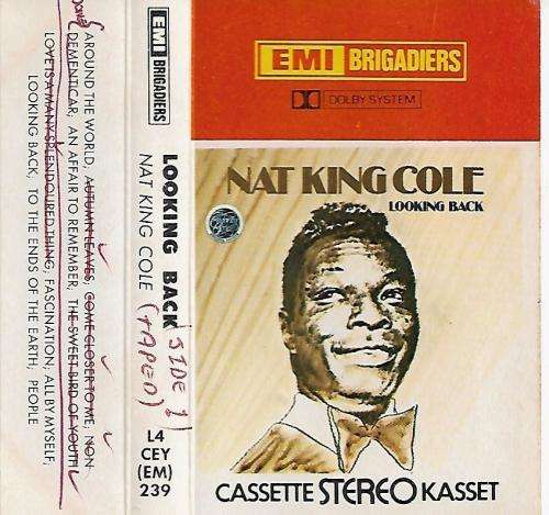 Nat King Cole - Looking Back Cassette Tape