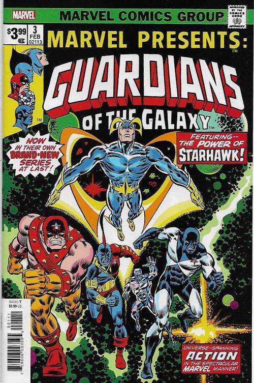 Guardians of The Galaxy #3 Facsimile Edition Mar 2019