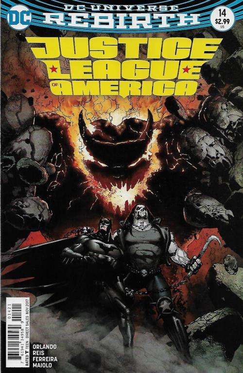 DC Universe Rebirth : Justice League of America #14 Variant Edition Nov 2017