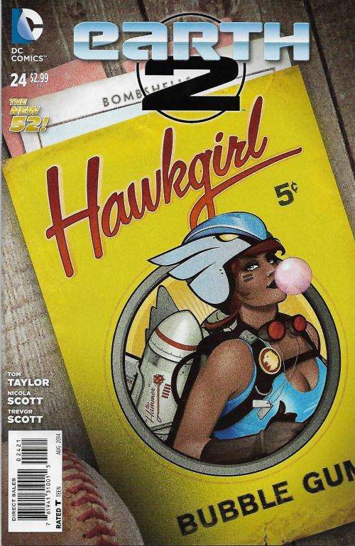 Earth 2 : Hawkgirl  Variant Edition Aug 2014