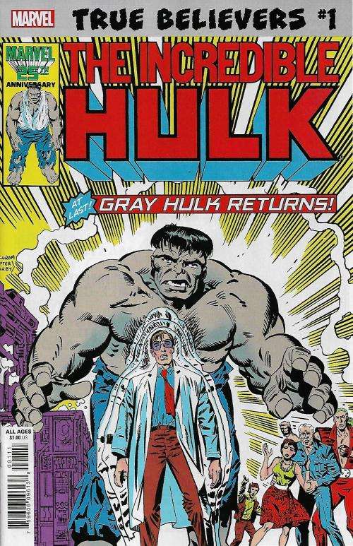 True Believers: The Incredible Hulk Nov 2019 Issue #1