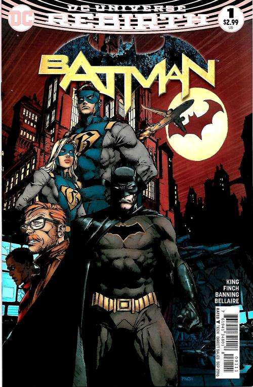 DC Universe: Batman Rebirth Sep 2016 Issue #1 (2nd Print )