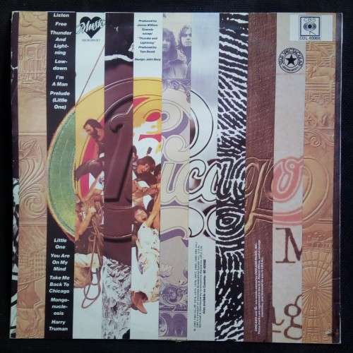 Chicago - Take Me Back To Chicago LP Vinyl Record