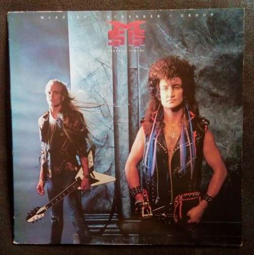 Mcauley Schenker Group - Perfect Timing LP Vinyl Record - UK Pressing