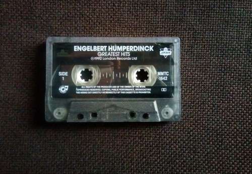 Engelbert Humperdinck Greatest Hits Cassette Tape