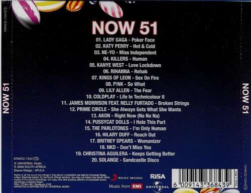 NOW That`s What I Call Music! 51 (CD)