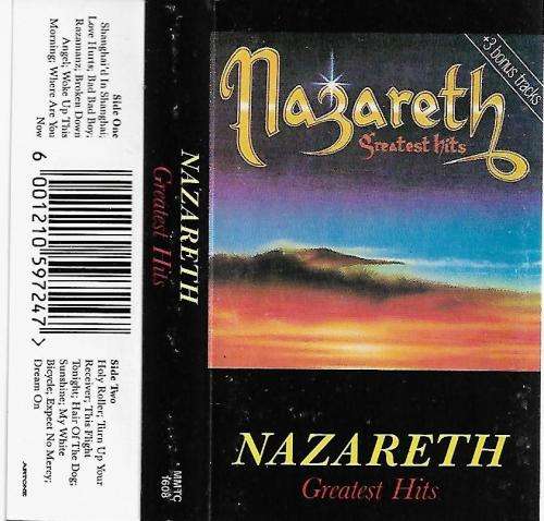 Nazareth Greatest Hits Cassette Tape