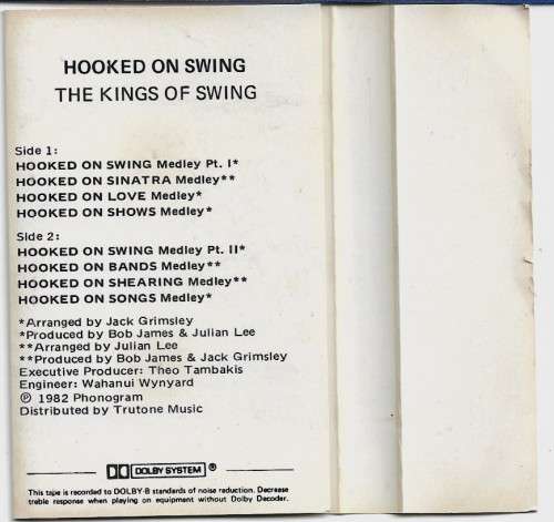 Hooked on Swing Cassette Tape
