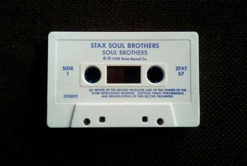 Stax Soul Brothers - Soul Brothers Cassette Tape