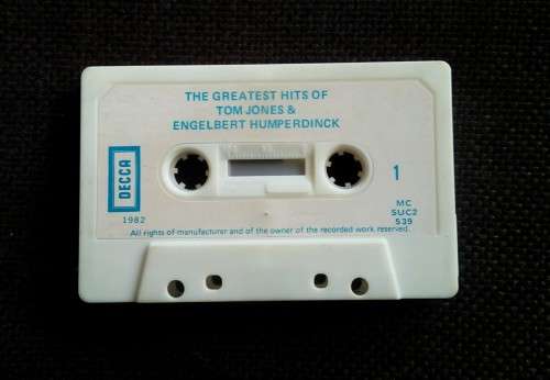 The Greatest Hits Of Tom Jones & Engelbert Humperdinck Cassette Tape
