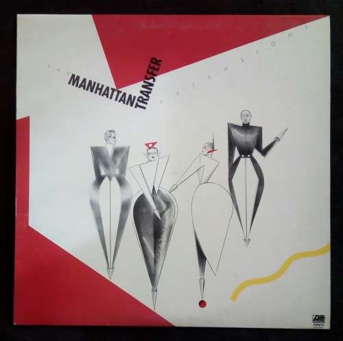 The Manhattan Transfer - Extensions LP Vinyl Record - UK Pressing