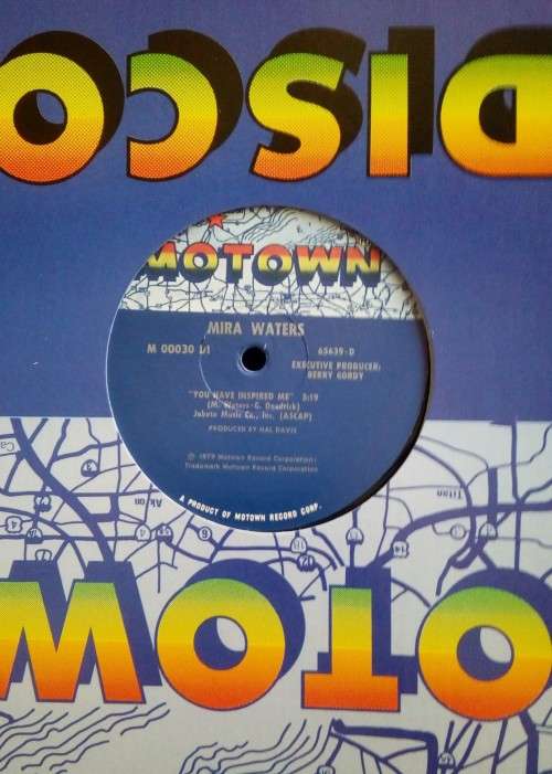 Mira Waters - You Have Inspired Me 12` Single Vinyl Record - USA Pressing