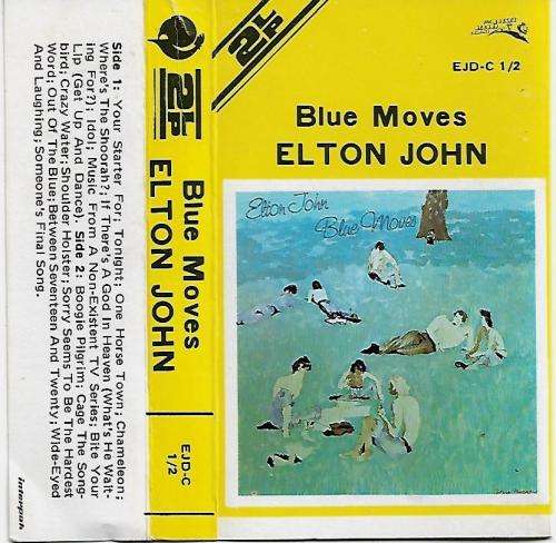 Elton John - Blue Moves Cassette Tape