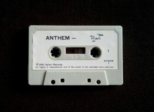 Toyah - Anthem Cassette Tape