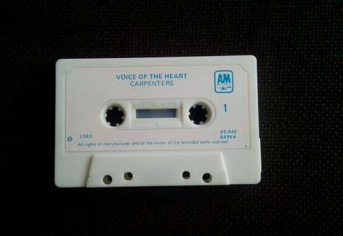 Carpenters - Voice of The Heart Cassette Tape