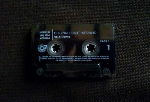 The Shadows - The Original Chart Hits 1960-1980 ( Part I ) Cassette Tape