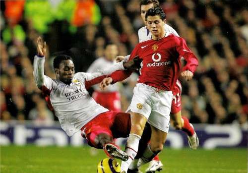 Cristiano Ronaldo - 2005 Manchester United A4 Size Photo