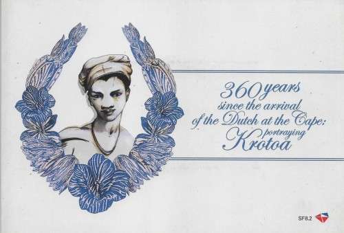 South Africa - 2012 360 Years Arrival of Dutch in Cape Krotoa Commemorative Folder SF8.2