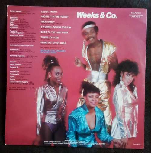 Weeks & Co. - Weeks & Co. LP Vinyl Record