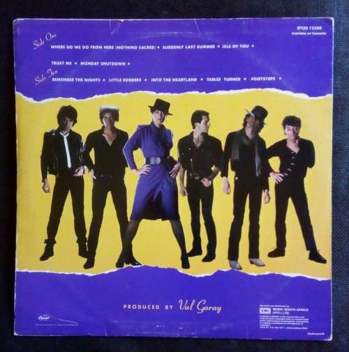 The Motels - Little Robbers LP Vinyl Record