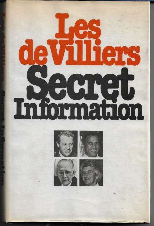 Secret Information by Les de Villiers ( Hardcover )