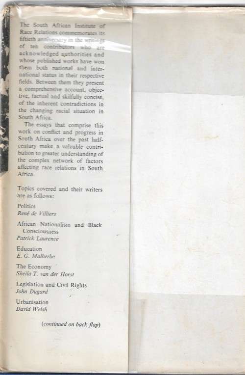 Conflict and Progress - 50 Years of Race Relations in South Africa ( Hardcover )