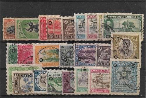 Liberia Collection of Stamps Fine Used