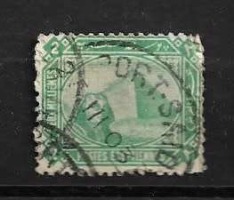 Egypt - 1888 Sphinx & Pyramid 2p Stamp Fine Used