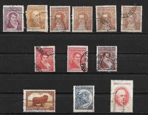 Argentina - Collection of Stamps Fine Used